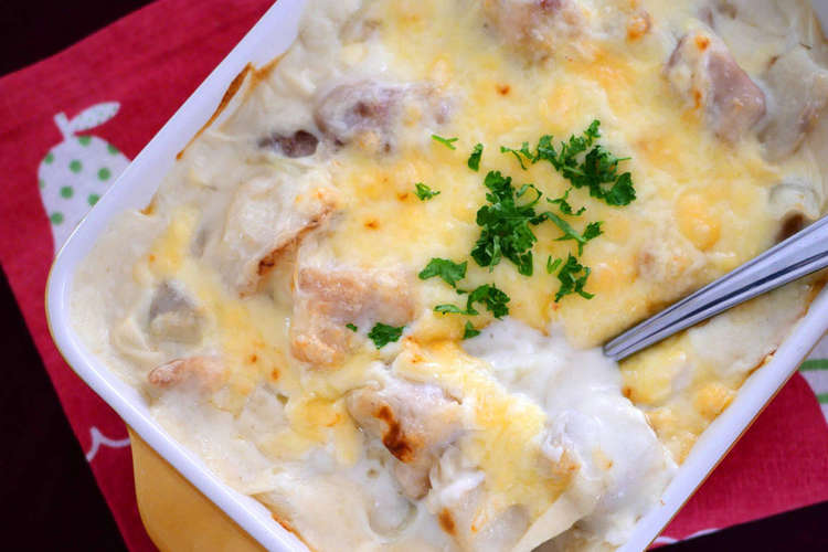 フライパン1つ 鶏肉と里芋のグラタン レシピ 作り方 By お天気ママ クックパッド 簡単おいしいみんなのレシピが350万品