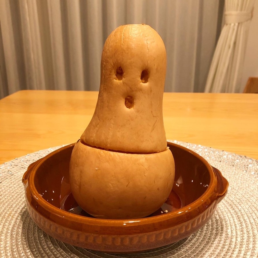 バターナッツかぼちゃグラタン☆ハロウィンの画像