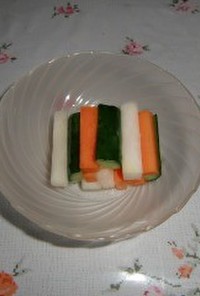 ３色野菜のピクルス