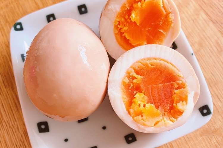 染みウマ にんにく辛味噌の半熟味玉 レシピ 作り方 By 優雨 ゆぅ クックパッド 簡単おいしいみんなのレシピが361万品