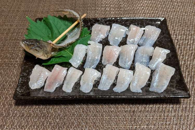 ハゼの姿造り レシピ 作り方 By Zoosan クックパッド 簡単おいしいみんなのレシピが364万品