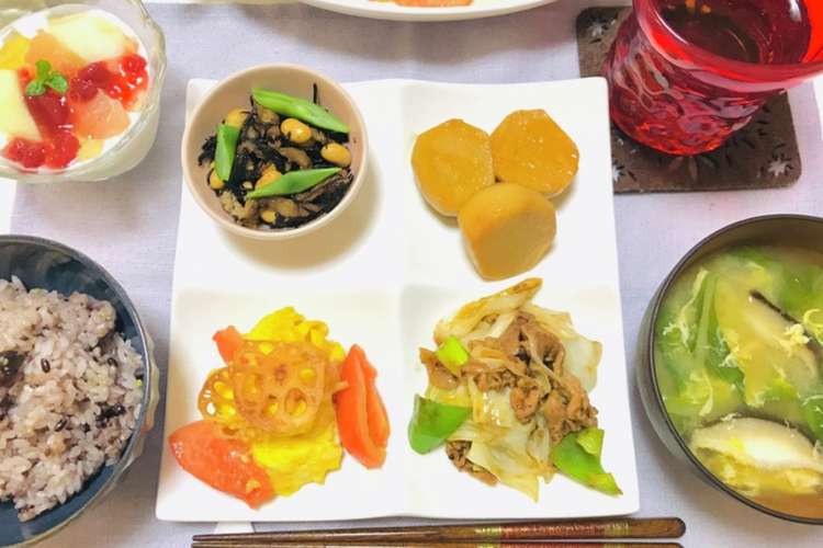 バランスご飯 簡単今夜の夕飯レシピ レシピ 作り方 By 体裁よく クックパッド 簡単おいしいみんなのレシピが352万品