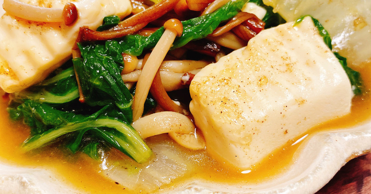 コク旨♡白菜とえのきと豆腐の中華風煮込み by めぐみの郷 【クックパッド】 簡単おいしいみんなのレシピが358万品