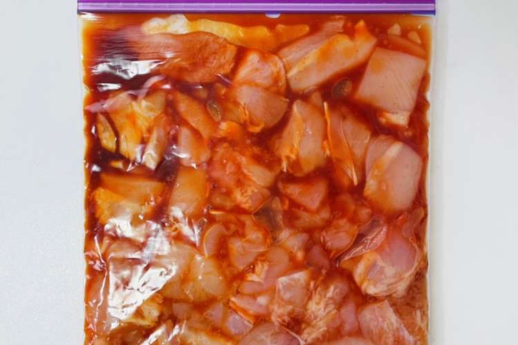 下味冷凍 ヤンニョムチキン レシピ 作り方 By かけだしの主婦 クックパッド 簡単おいしいみんなのレシピが356万品