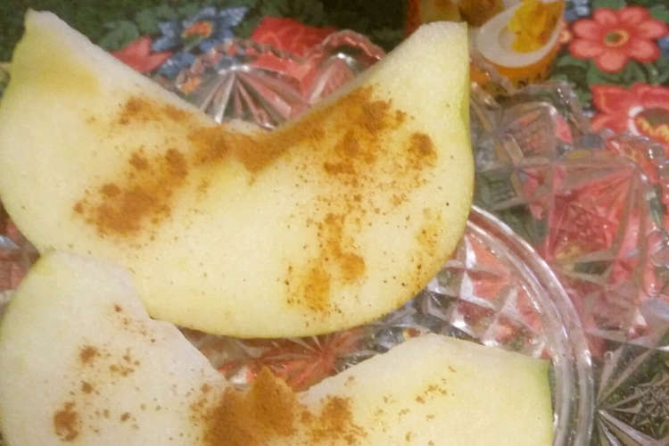 手軽に温活 生リンゴにもシナモン レシピ 作り方 By ミャル クックパッド 簡単おいしいみんなのレシピが366万品