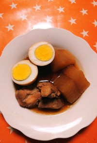 【クッキングプロ】鶏モモと大根の煮物