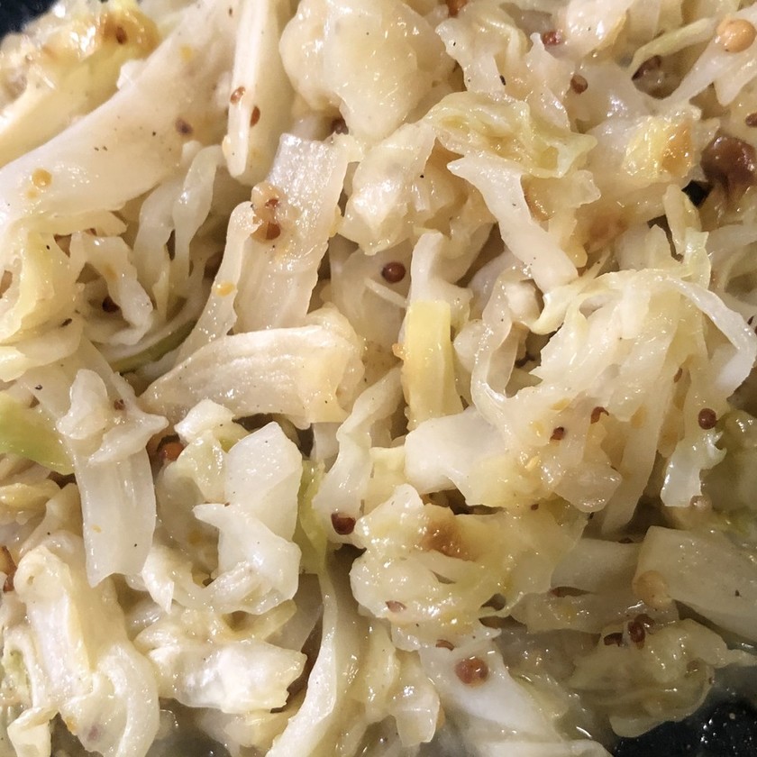 ピーナッツザワークラウトのコールスローのレシピ