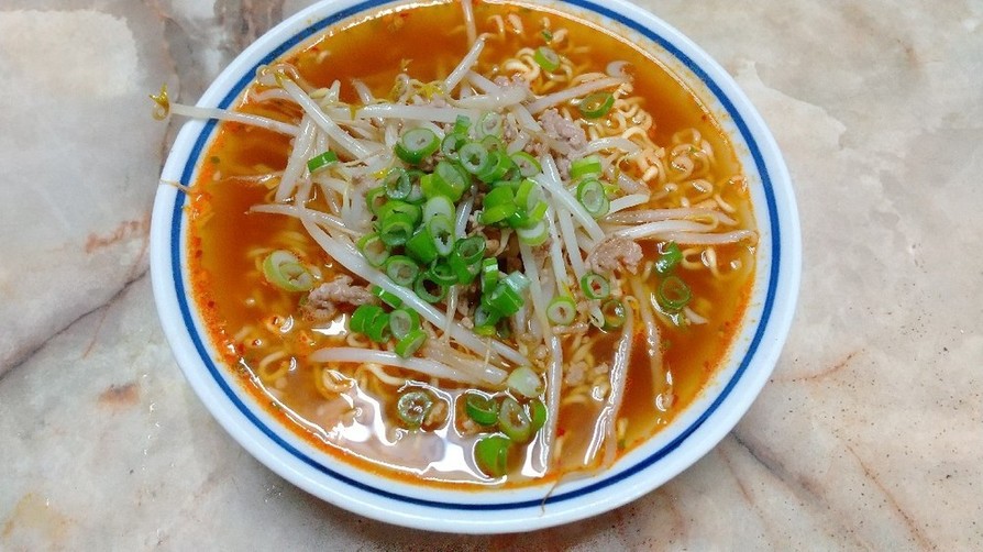 牛ひき肉照り焼きラーメンのレシピ