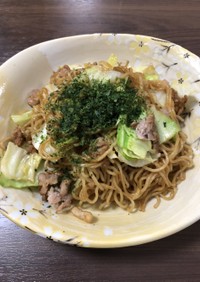 麺がパラッと！簡単焼きそば