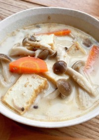 【断食・腸活】豆乳味噌スープ