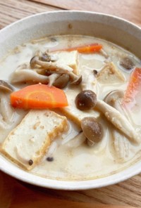 【断食・腸活】豆乳味噌スープ