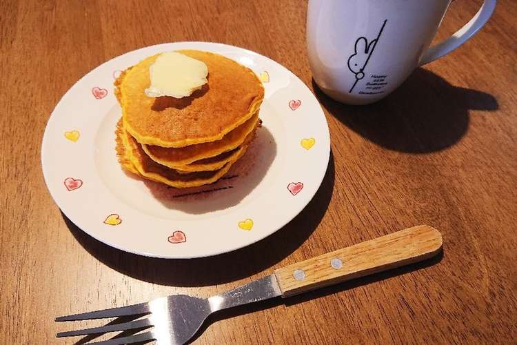 人参ホットケーキ ホエー消費 レシピ 作り方 By もっち05 クックパッド 簡単おいしいみんなのレシピが350万品