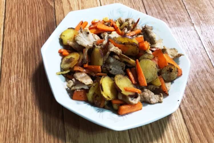 子供もパクパク 豚こま炒め レシピ 作り方 By Eatーcook クックパッド 簡単おいしいみんなのレシピが365万品