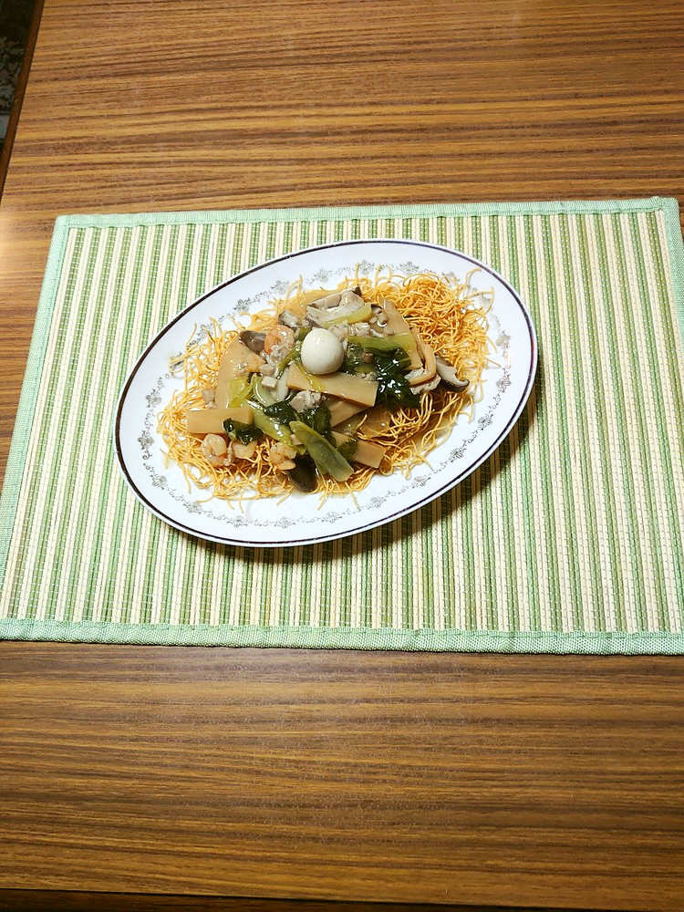 ヨウサマの減塩チンゲン菜の中華あんかけの画像