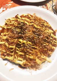 #お好み焼き豚玉#Kaoru