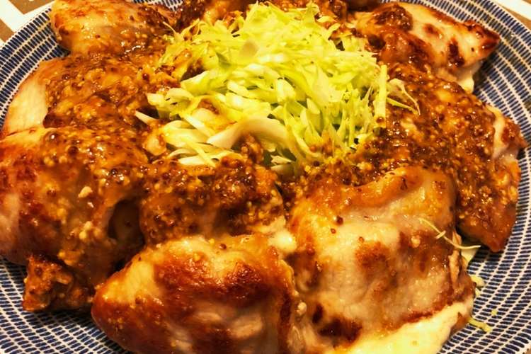 生姜焼き用豚肉の無限 マスタードソース レシピ 作り方 By みんみん3331 クックパッド 簡単おいしいみんなのレシピが359万品