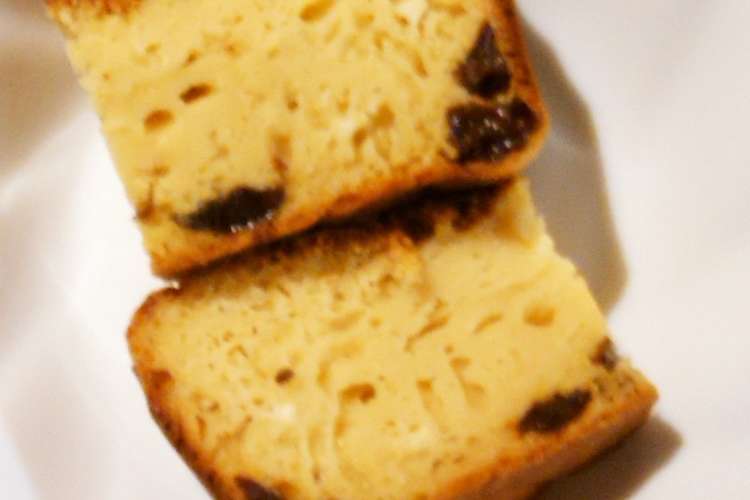 しっとりラムレーズンパウンドケーキ レシピ 作り方 By 三毛猫調理愛好家 クックパッド 簡単おいしいみんなのレシピが350万品