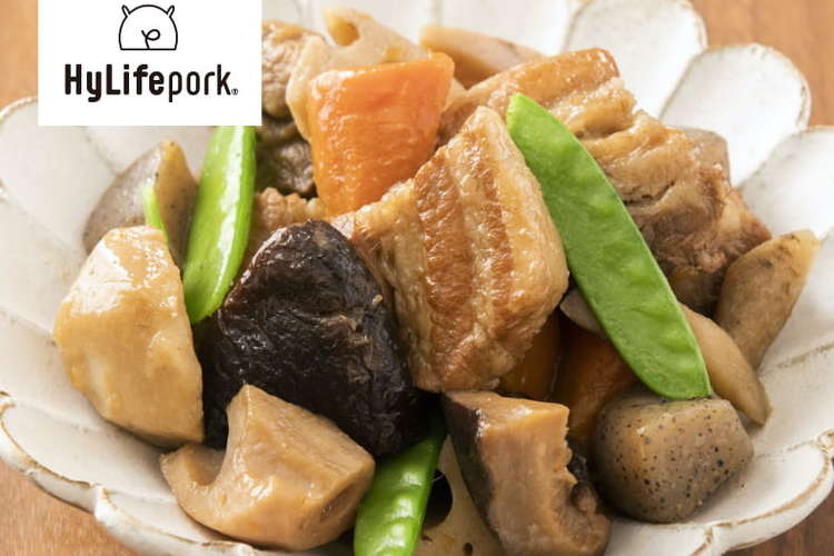 作り置きも 豚肉で絶品基本の筑前煮 レシピ 作り方 By ハイライフポーク クックパッド 簡単おいしいみんなのレシピが366万品