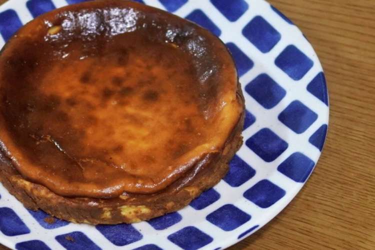 クリームチーズ少量でバスク風チーズケーキ レシピ 作り方 By Legume K クックパッド 簡単おいしいみんなのレシピが365万品
