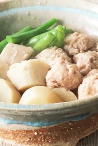 鶏肉団子と里芋の煮物