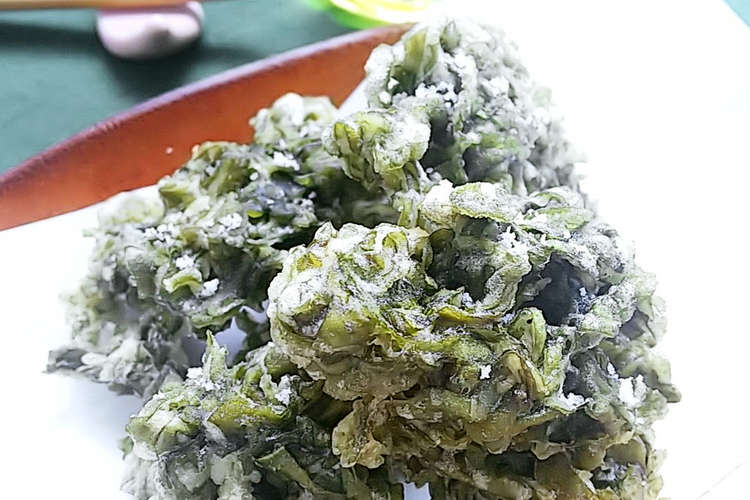 はんば海苔の天ぷら サクサクかき揚げ レシピ 作り方 By 東京愛らんど クックパッド 簡単おいしいみんなのレシピが367万品