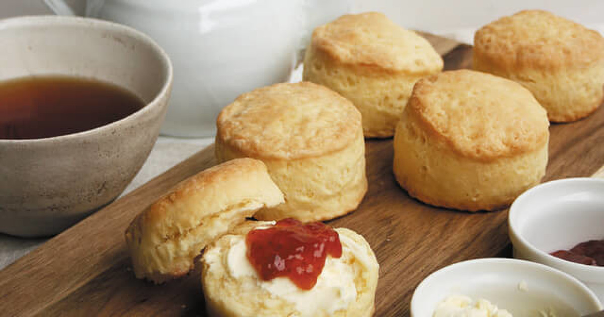 基本のブリティッシュスコーンのレシピ
