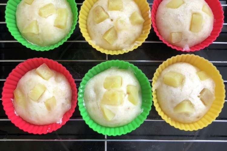 赤ちゃんに砂糖不使用 サツマイモ蒸しパン レシピ 作り方 By おかてくjr クックパッド 簡単おいしいみんなのレシピが360万品