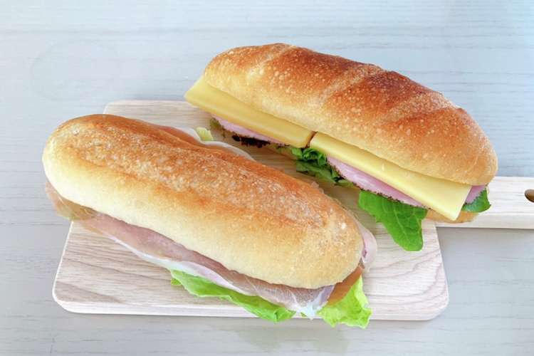 バゲットサンド レシピ 作り方 By ゆぴシェフ クックパッド 簡単おいしいみんなのレシピが352万品