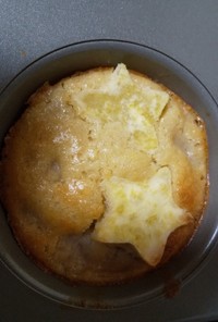 お星さまのプチケーキ/林檎薩摩芋豆乳