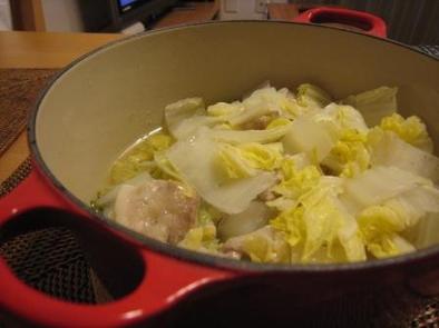 白菜と豚バラ肉のかさね蒸しの写真