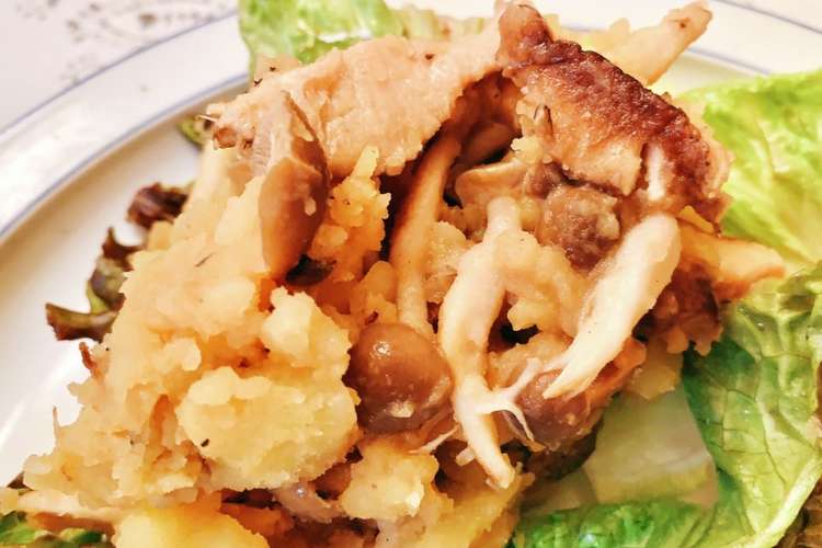 きのこじゃがバター 肉料理の付け合わせに レシピ 作り方 By 秋桜畑 クックパッド