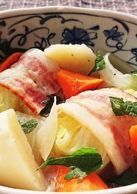 鱈と豆腐のヘルシーなロールキャベツ