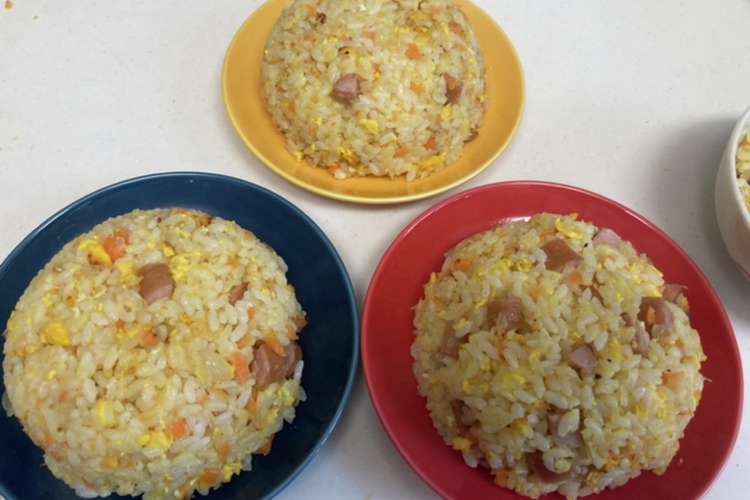 我が家の炒飯 子供3人分 レシピ 作り方 By Solidivory クックパッド 簡単おいしいみんなのレシピが374万品