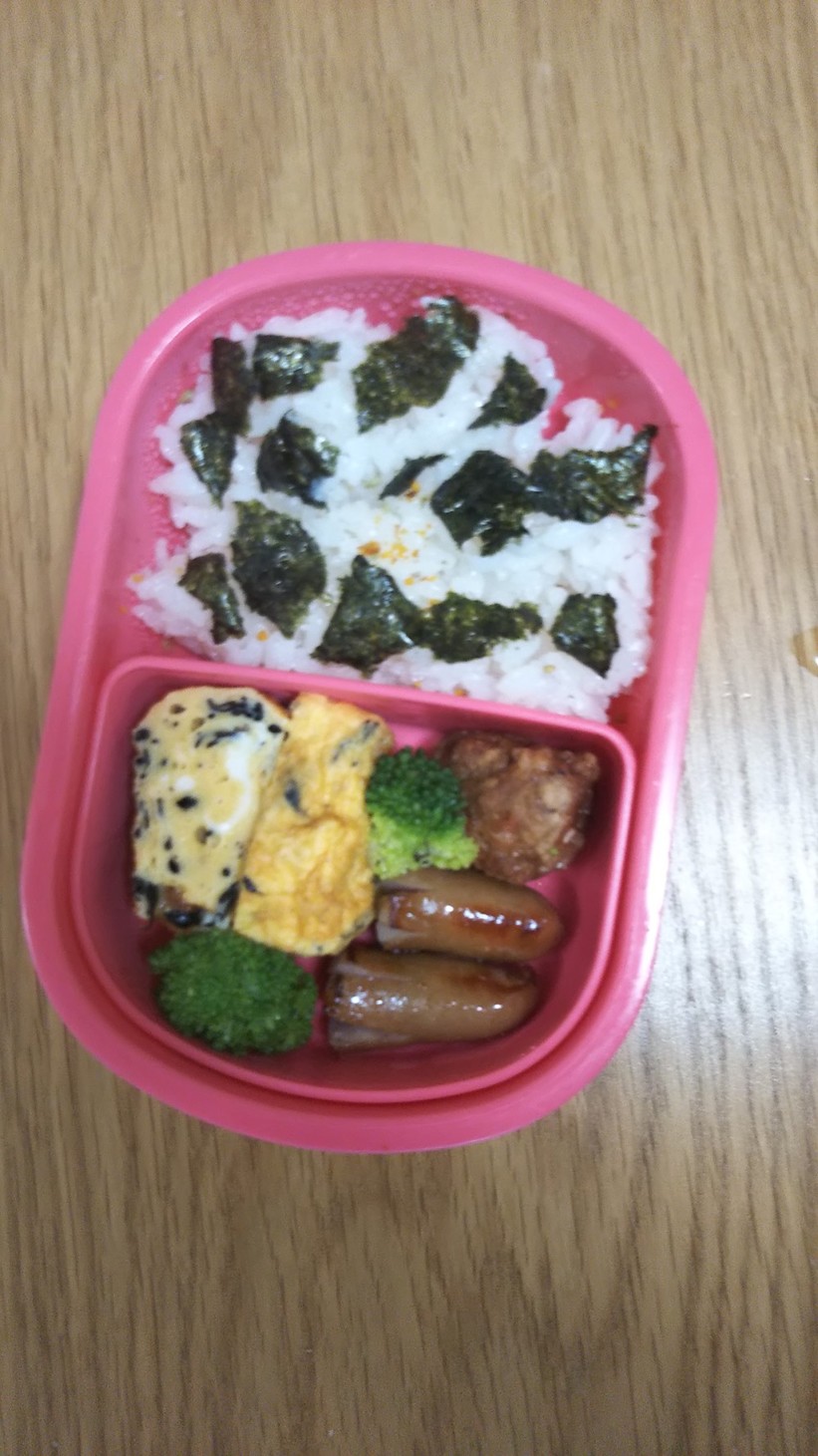 3歳 幼稚園ひよこ組お弁当 の画像
