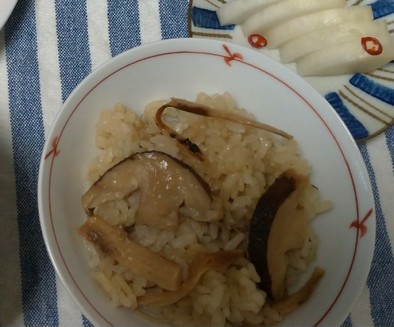 カンタン松茸ご飯☆の写真