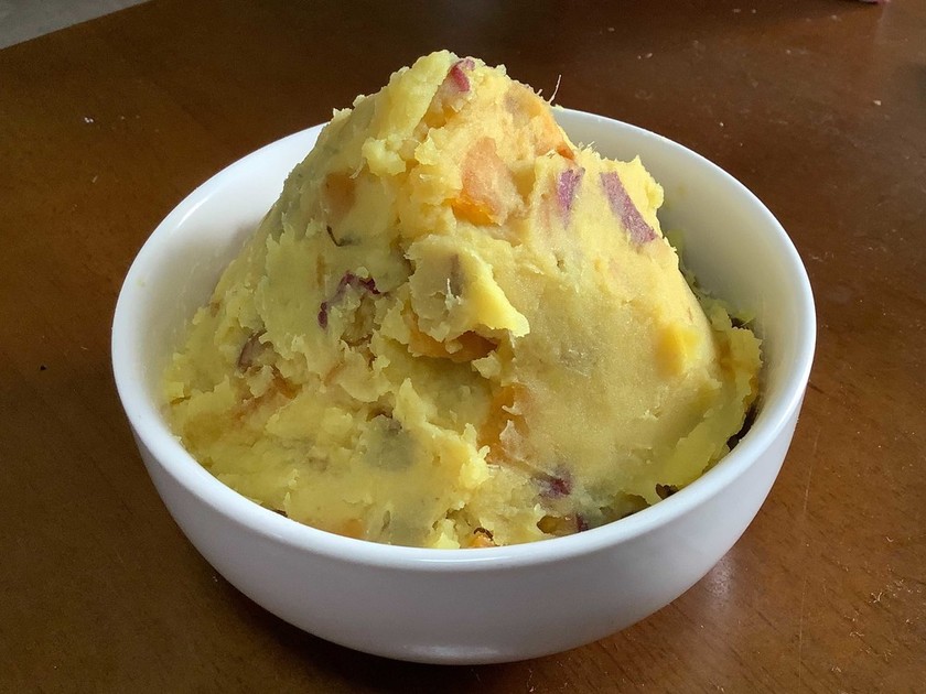 簡単！さつま芋と福神漬けのきんとん♪ by クッキングシニアZ3 【クックパッド】 簡単おいしいみんなのレシピが357万品