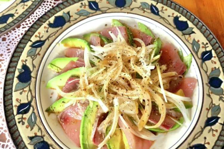 春の魚 はまち のカルパッチョ レシピ 作り方 By タエ クックパッド 簡単おいしいみんなのレシピが356万品