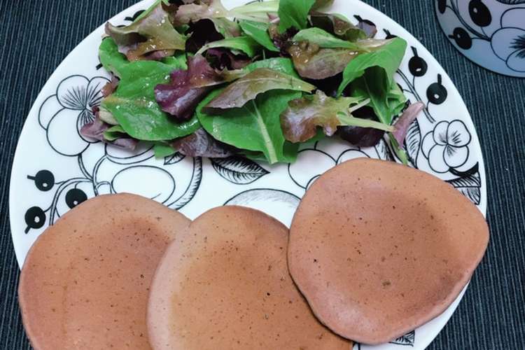 プロテインパンケーキ ホケミで簡単 レシピ 作り方 By Chocomu クックパッド