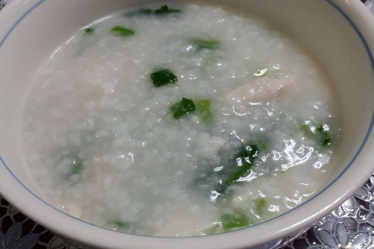 レトルトの白粥で簡単中華粥 レシピ 作り方 By お ぎっそらん クックパッド 簡単おいしいみんなのレシピが357万品
