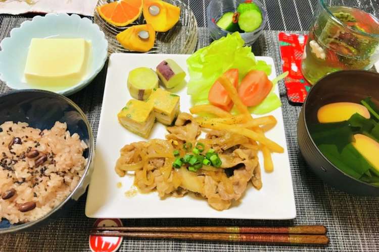 ヘルシー夕飯 あっさりバランス晩ご飯 レシピ 作り方 By 体裁よく クックパッド 簡単おいしいみんなのレシピが353万品