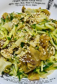 ザーサイときゅうりの中華サラダ・副菜