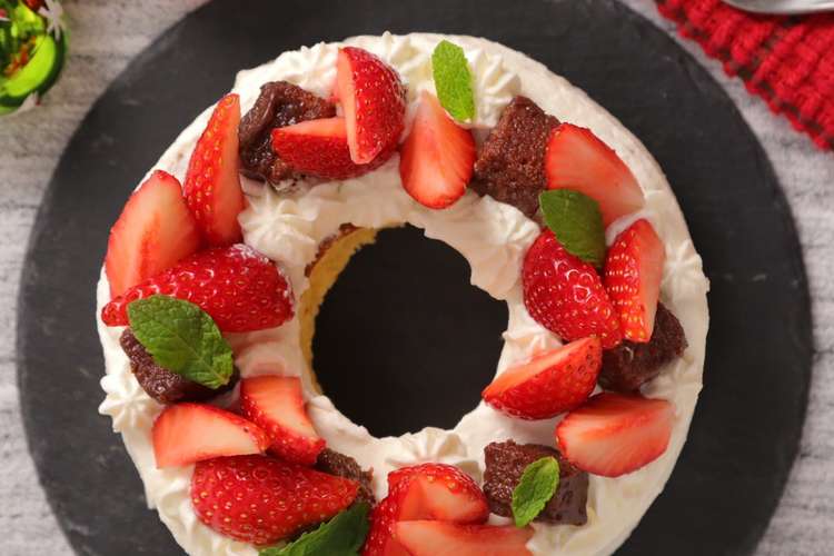 いちごのリースケーキ レシピ 作り方 By 山陽マルナカ クックパッド 簡単おいしいみんなのレシピが350万品