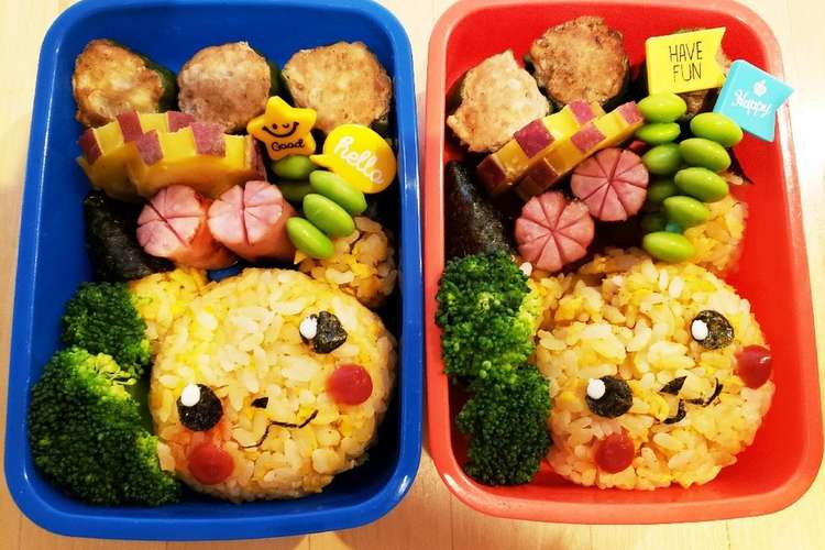 幼稚園のお弁当第73段 ピカチュウ レシピ 作り方 By ゆずﾝ クックパッド 簡単おいしいみんなのレシピが368万品