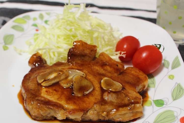 厚切り豚ロースで トンテキ レシピ 作り方 By クックmeat クックパッド 簡単おいしいみんなのレシピが349万品