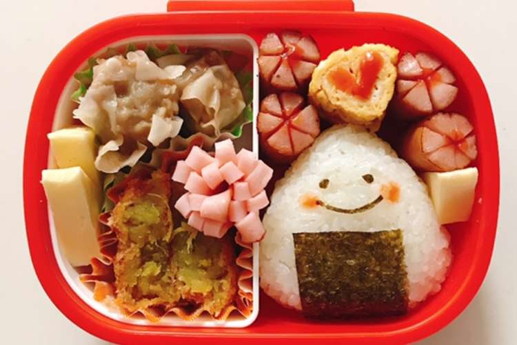 簡単 年少さんの幼稚園おにぎり弁当 レシピ 作り方 By Smkt クックパッド 簡単おいしいみんなのレシピが359万品