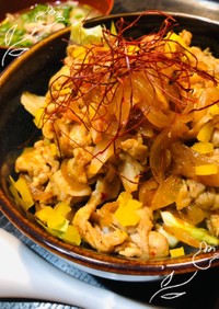 豚丼㌧㌧ドンドコ丼( ꙾Ꙫ꙾ )