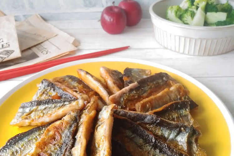 子供がパクパク食べる 秋刀魚のかば焼き レシピ 作り方 By 発酵家族 クックパッド 簡単おいしいみんなのレシピが377万品