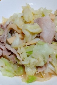 高野豆腐活用♡豚肉のキャベツ炒め♡