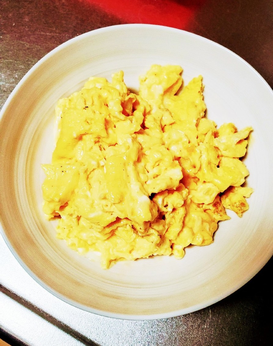 卵好きの独り呑みのおつまみ❀カラカラ卵Wの画像