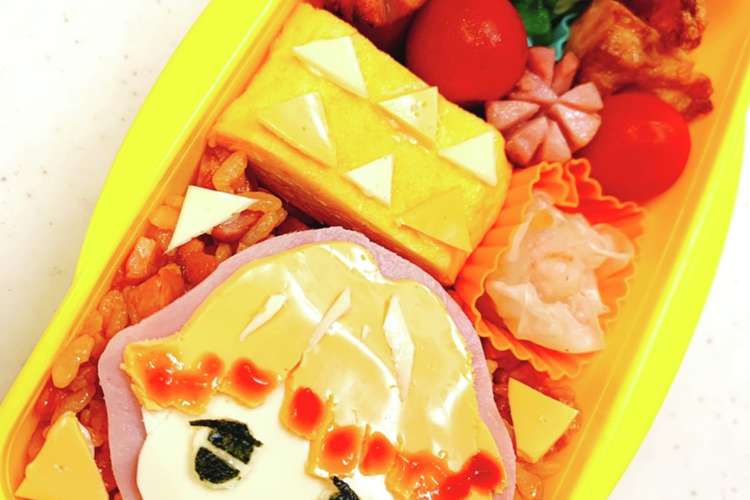 簡単キャラ弁 鬼滅の刃 善逸 レシピ 作り方 By Naachii クックパッド